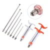 1 Pc 10ml/20ml Parrot Chick Feeding Syringe Water Tool Needle with Straight Tube Bird Raising Pet Bird Feeding Supplies 1