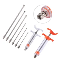 1 Pc 10ml/20ml Parrot Chick Feeding Syringe Water Tool Needle with Straight Tube Bird Raising Pet Bird Feeding Supplies 1