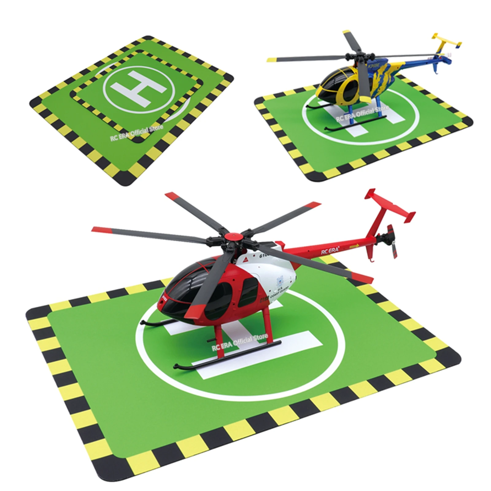 Plateforme décollage hélicoptère RC ERA - Tapis atterrissage 2 tailles