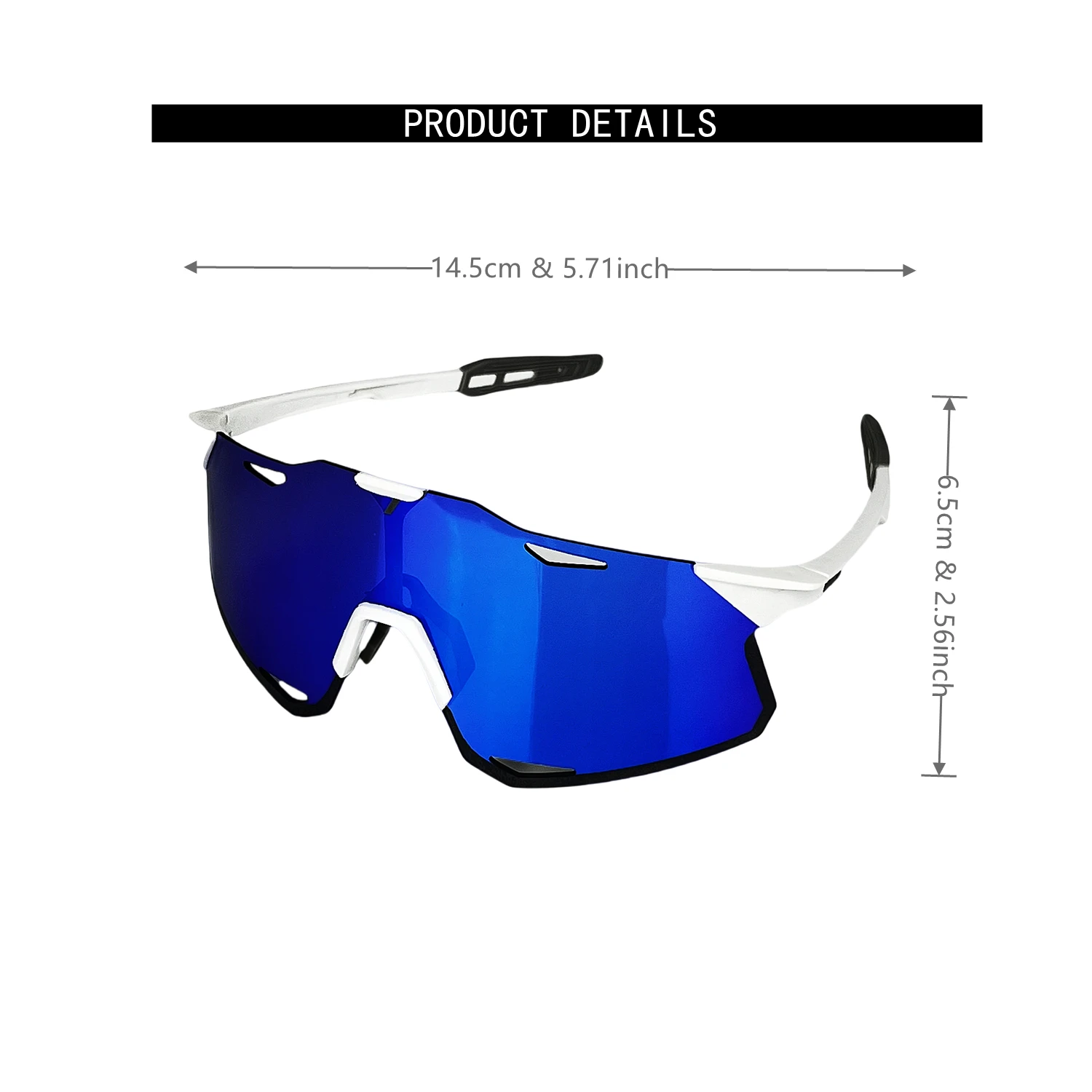 Road Running Bike Bicycle Goggles Men Women Driving Eyewear Outdoor Sport Sunglasses Baseball Softball Fashion Sun Shades 2