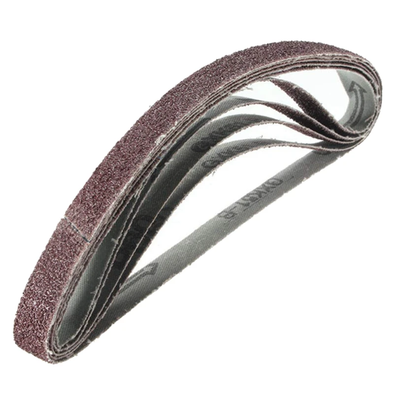 20Pcs 13X457mm Zirconia Abrasive Sanding Belts 40/60/80/120 Grit