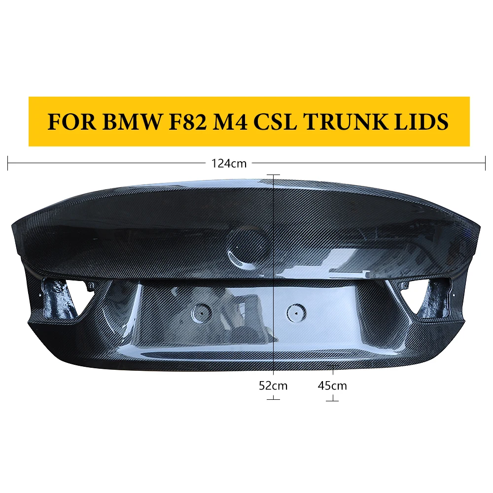 

For BMW F82 Carbon Fiber CSL Rear Trunk Lids Replacement Boot Cover Auto Tuning