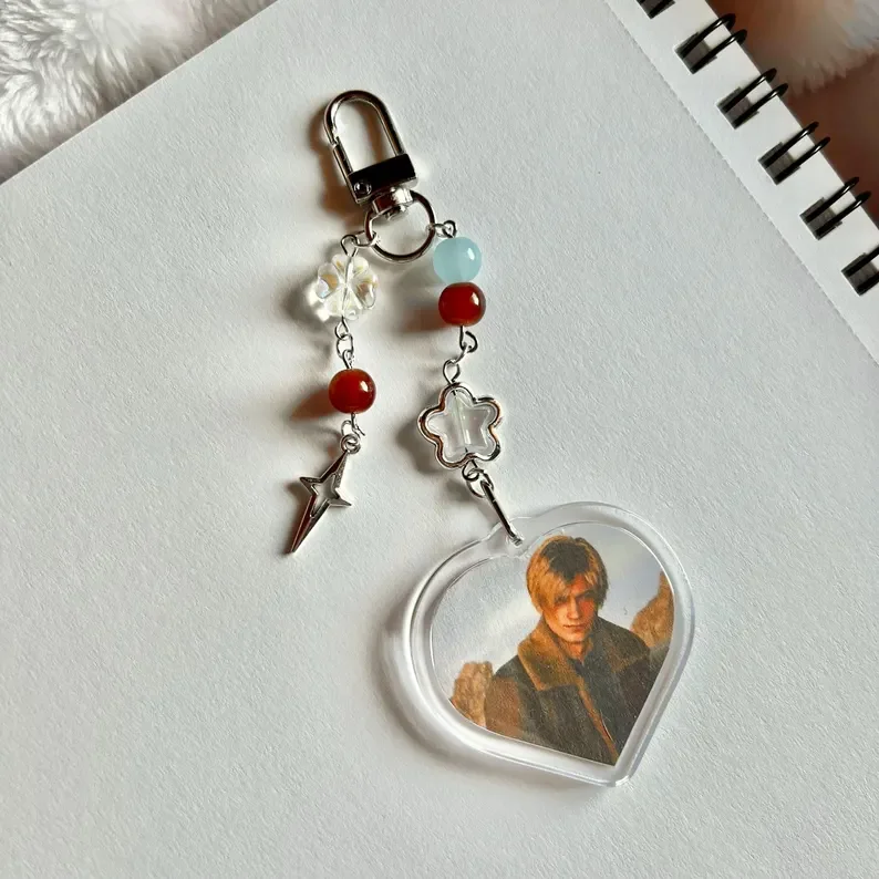 Gaming-Themed Beaded Keychain | Fun Accessory
