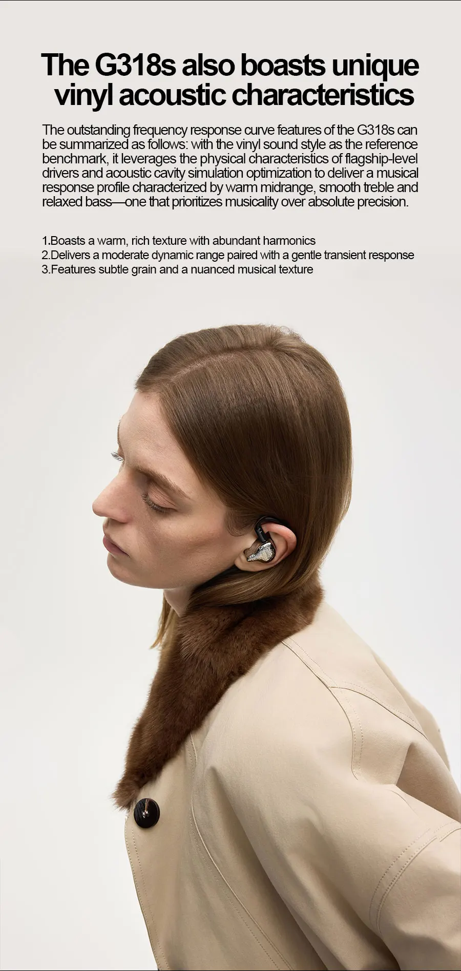 EarAcoustic Audio GENESIS G318s 8.3mm Tesla Driver IEM