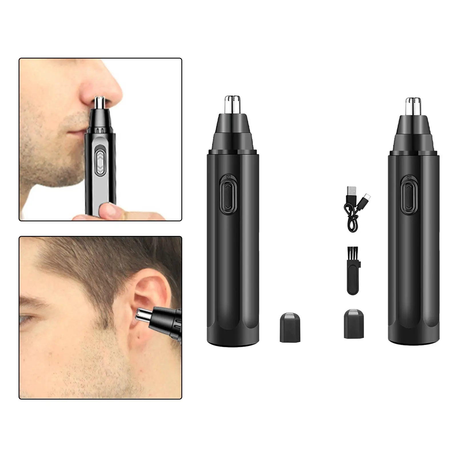 Electric Nose Hair Trimmer for Men and Women Painless Nose Hair Shaving Compact Size Personal Trimmer Eyebrow Hair Trimmer