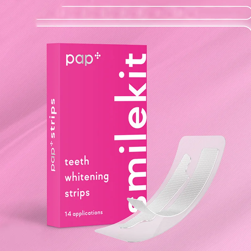 

Smile Kit Teeth Whitening Strips Healthy Disposable Dental Supplies Dentistry Reduce Yellowing Effective Brightening Tooth Care