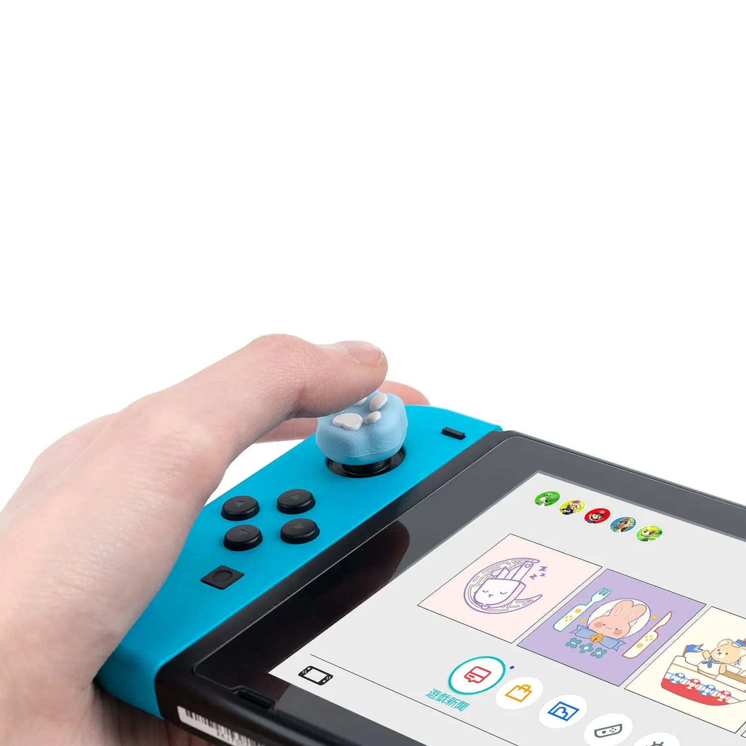 Nintendo Switch CAP Amazon.com: JINGDU Switch Thumb Grip Caps Replacement for