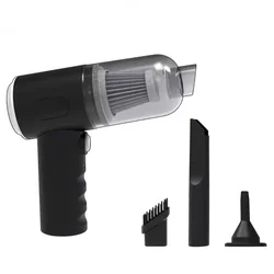 Wireless High - Power Portable 2 - in - 1 Wet & Dry Vacuum Cleaner with Large Suction (Black)