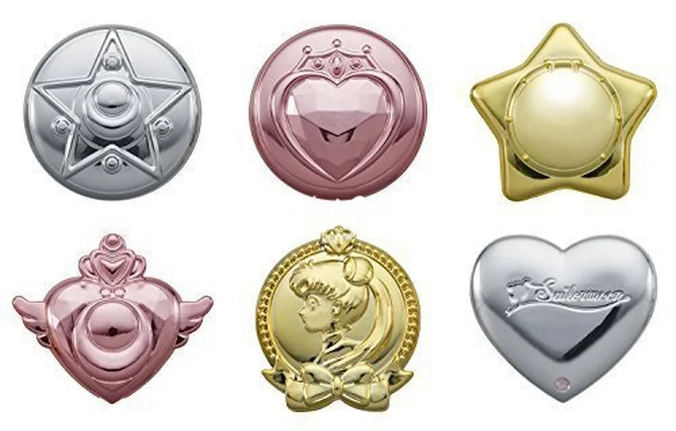 Collier De Transformation Sailor Moon – Bandai 1992 – Make Up Case – Plastique/métal