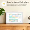 Digital Calendar, Touch Screen Smart Calendar Interactive Display, Chore Chart, to-Do List, Meal Planner, Electronic Planner wi
