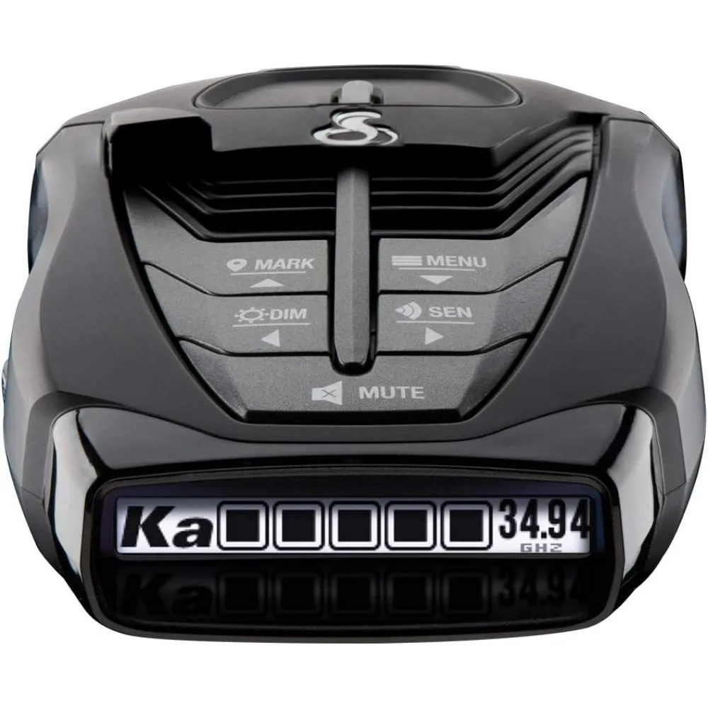 Cobra RAD 480i Laser Radar Detector – Long Range Detection, Bluetooth, Digital Signal Processing, Black