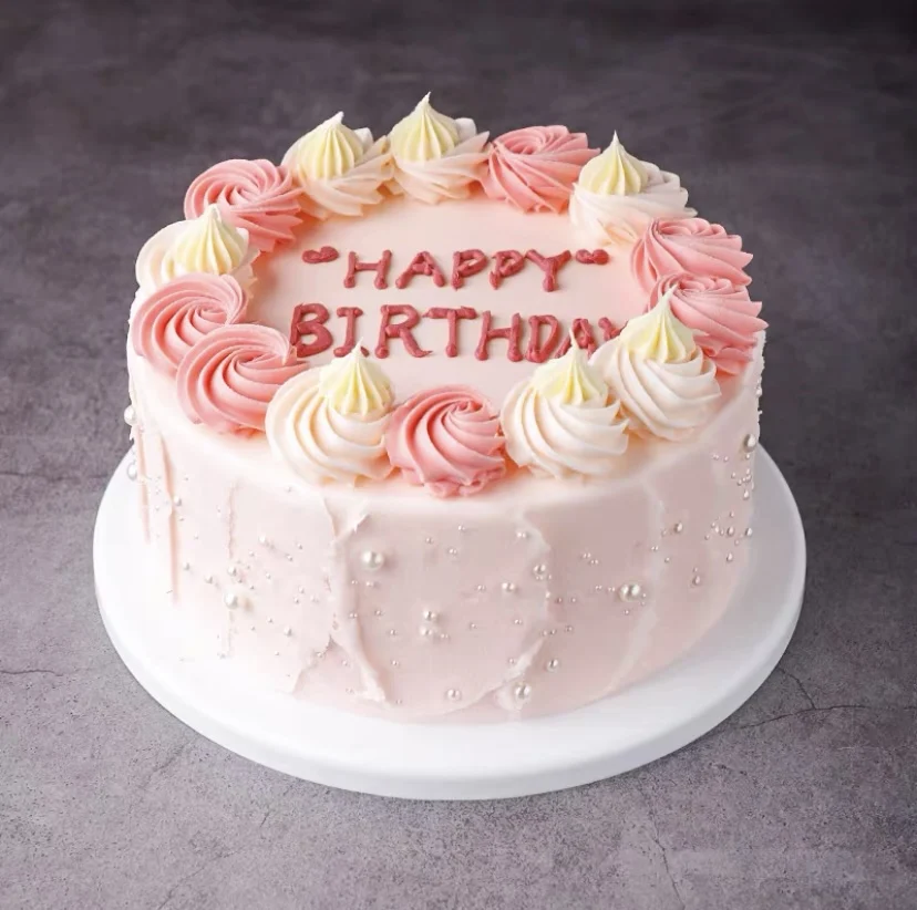 Modelo de pastel Retro coreano, simulación de pastel de cumpleaños falso, modelo de pastel de 6 pulgadas pastel de cumpleaños falso