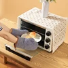 1pcs Thickened Oven Gloves Set, Anti-scalding, Simple Cotton And Hemp, Microwave Oven Glove, Baking, Cooking, Kitchen Tool 4
