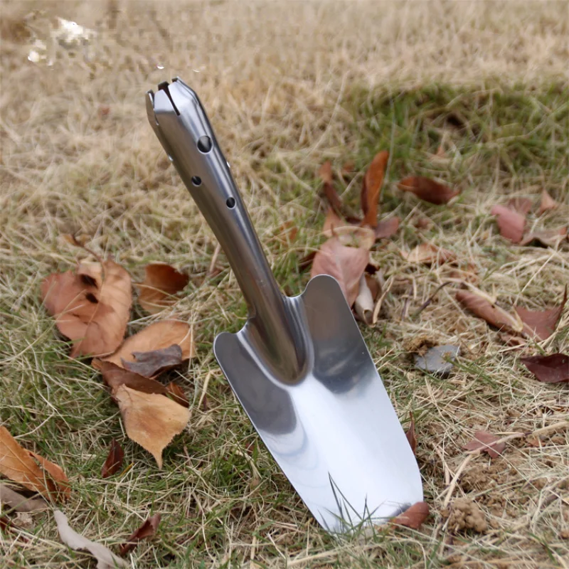 Mini pelle de jardin en acier inoxydable, 29cm, outil de jardinage portable  pour plantes en pot - AliExpress