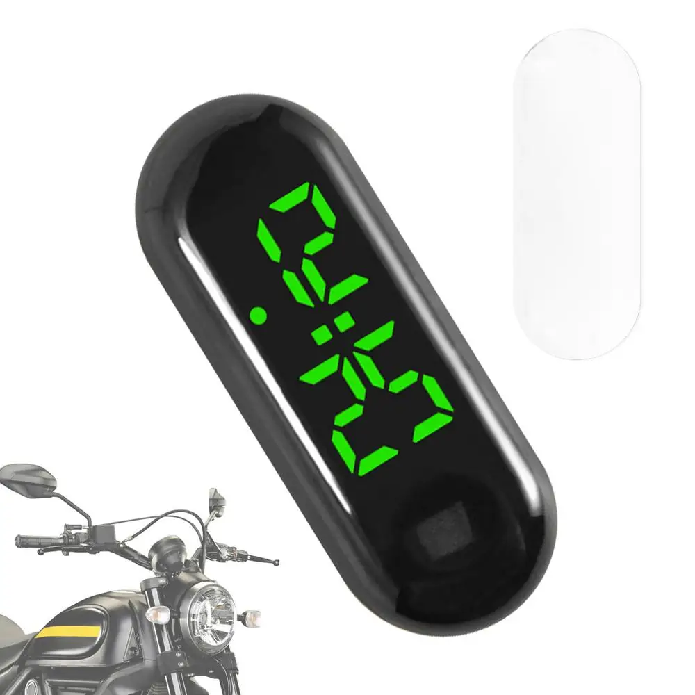 Waterproof Luminous Digital LED Clock for Electric Vehicles and Scooters