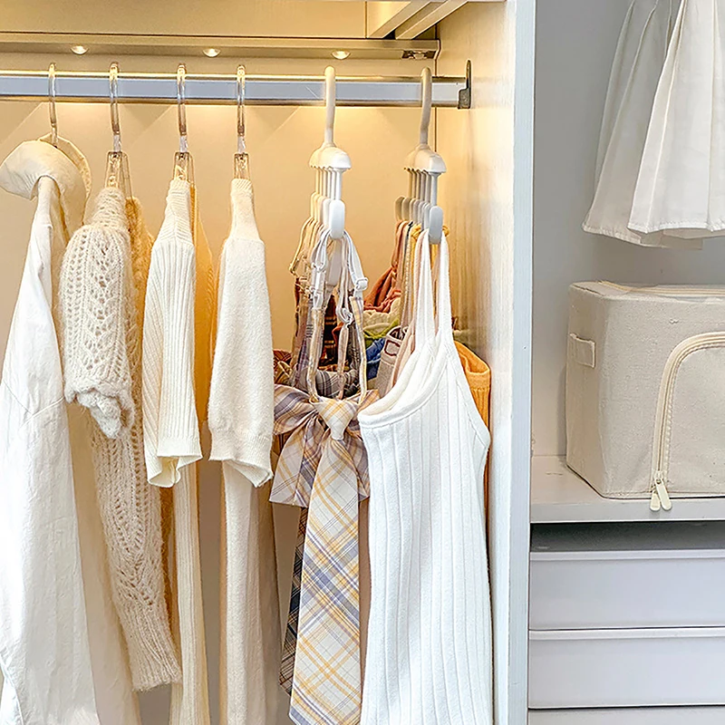 Bra Hanger for Closet 360&deg;Rotating Multi-Functional Racks With Hook for Camisole Hat Belt Bag Saving Space Vest Storage Rack 1PC clothes hanger,coat organizer,clothing storage