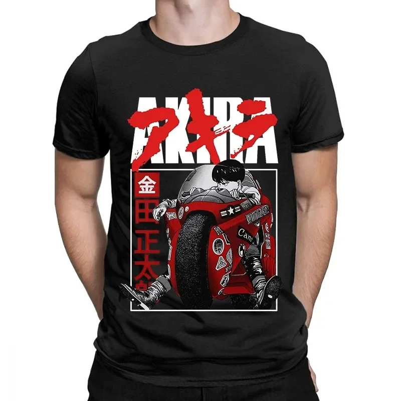 

Tops Women Men Harajuku Fashion O-Neck Tee Summer Streetwear Casual Tops TeeAkira Anime Graphic T Shirts Japan Vintage Manga