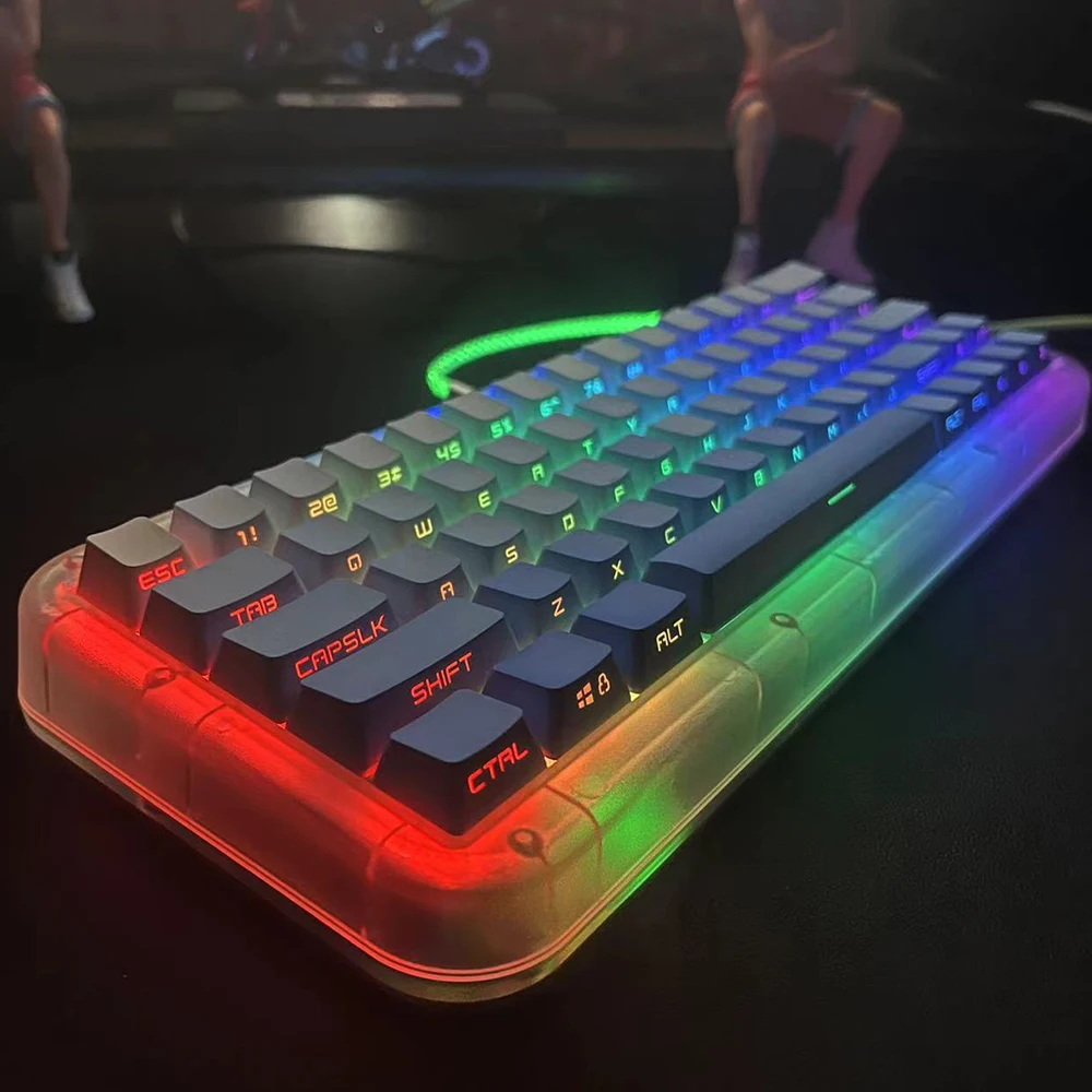 C타입 블루투스 기계식 키보드 DIY 키트, 핫 스왑 가능 RGB PCB 스틸 포지셔닝 플레이트, NJ630Pro V3, 2.4G, 3000hAm 배터리