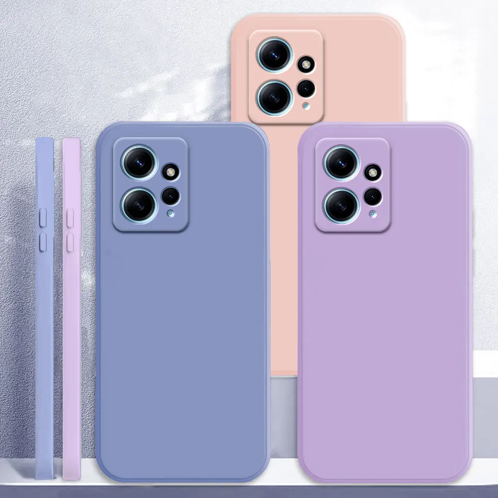 Per Redmi Note 12 4G 5G Cover Funda Per Xiaomi Redmi Note12 Pro 5G 4G 12S 4G 12 Pro + Custodia In Silicone Coque Protect