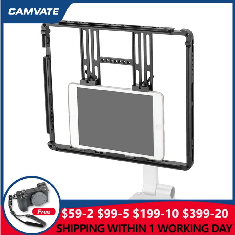 Двойные держатели для планшетов CAMVATE с креплением VESA отверстия iPad Pro/Air/Mini Series Switch