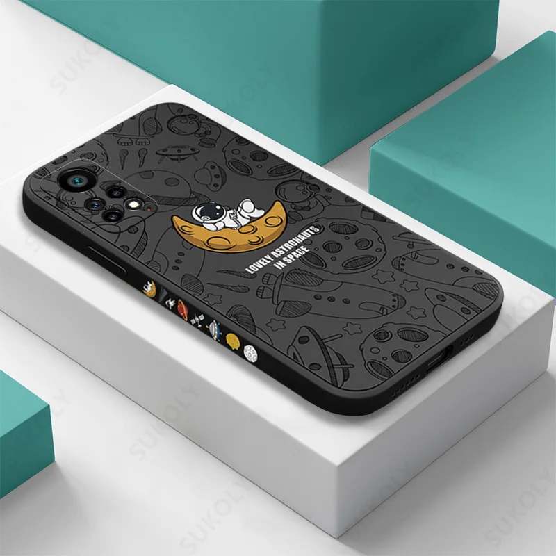 Cosmic Explorer Silicone Phone Case Cover