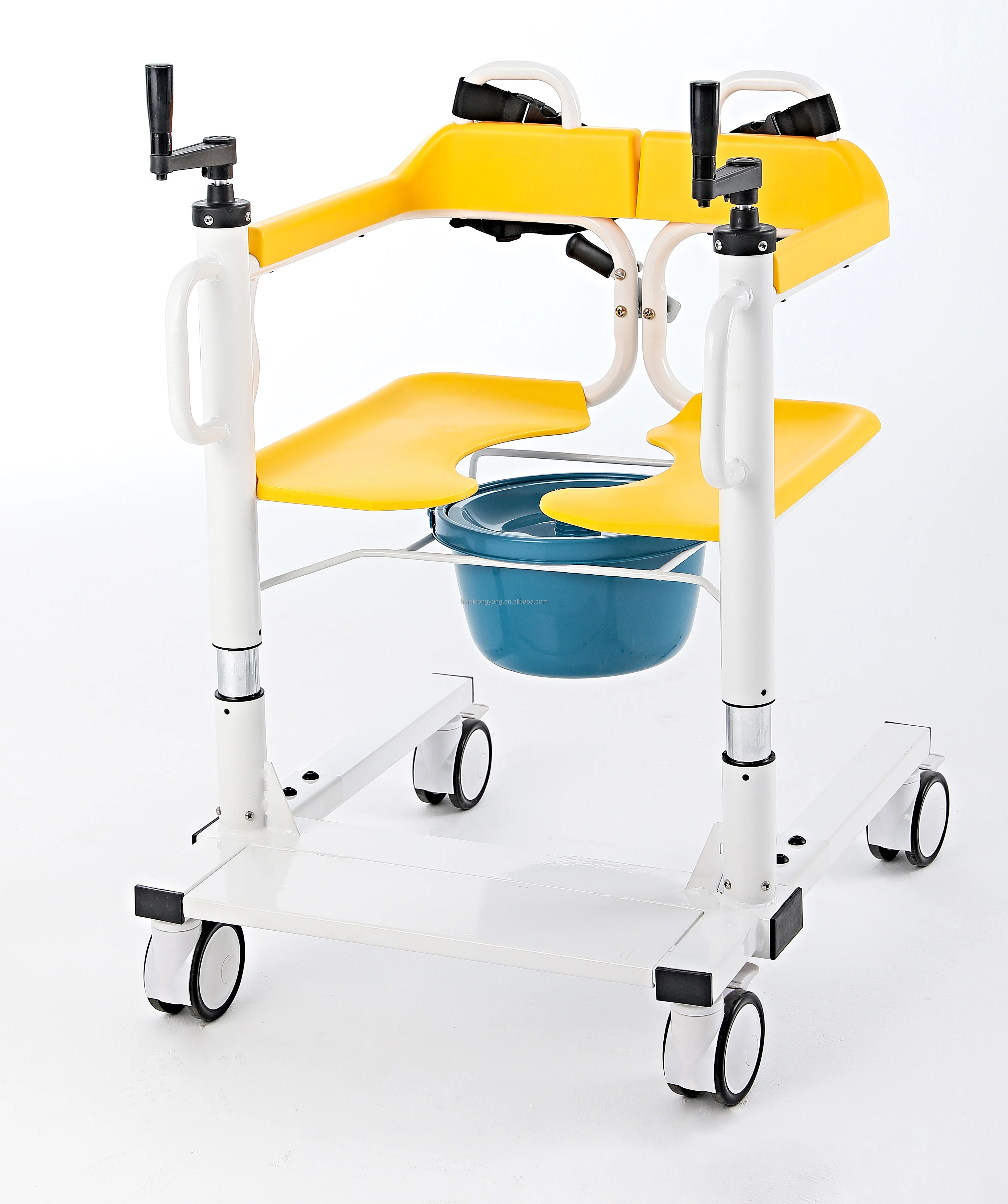 

2023 Hot Sale Manual Wheelchair Lift Transfer Chair Mobile Chair Nursing Disabled Elderly Bathroom Stool