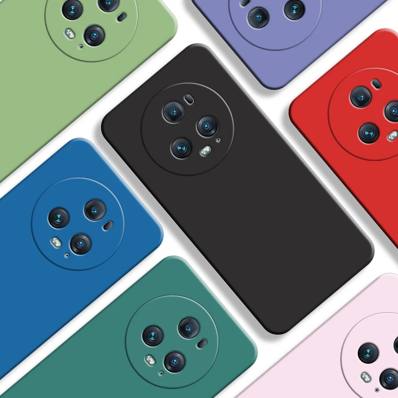 Per Honor Magic5 Pro Case Honor Magic5 Pro Cover 6.81 Pollici Nuovo Paraurti In Silicone Liquido Originale Per Honor Magic5 Pro Fundas