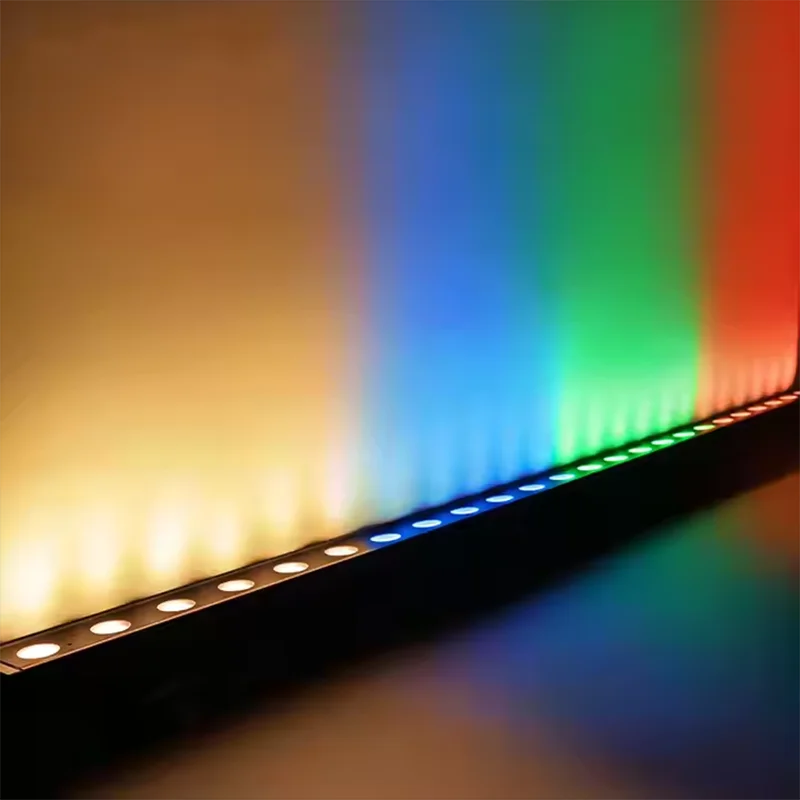 36W RGBW LED Wall Washer Light IP68 Outdoor Landscape Lighting Building Bridge Decoration Facade Lighting Facade with EU Plug