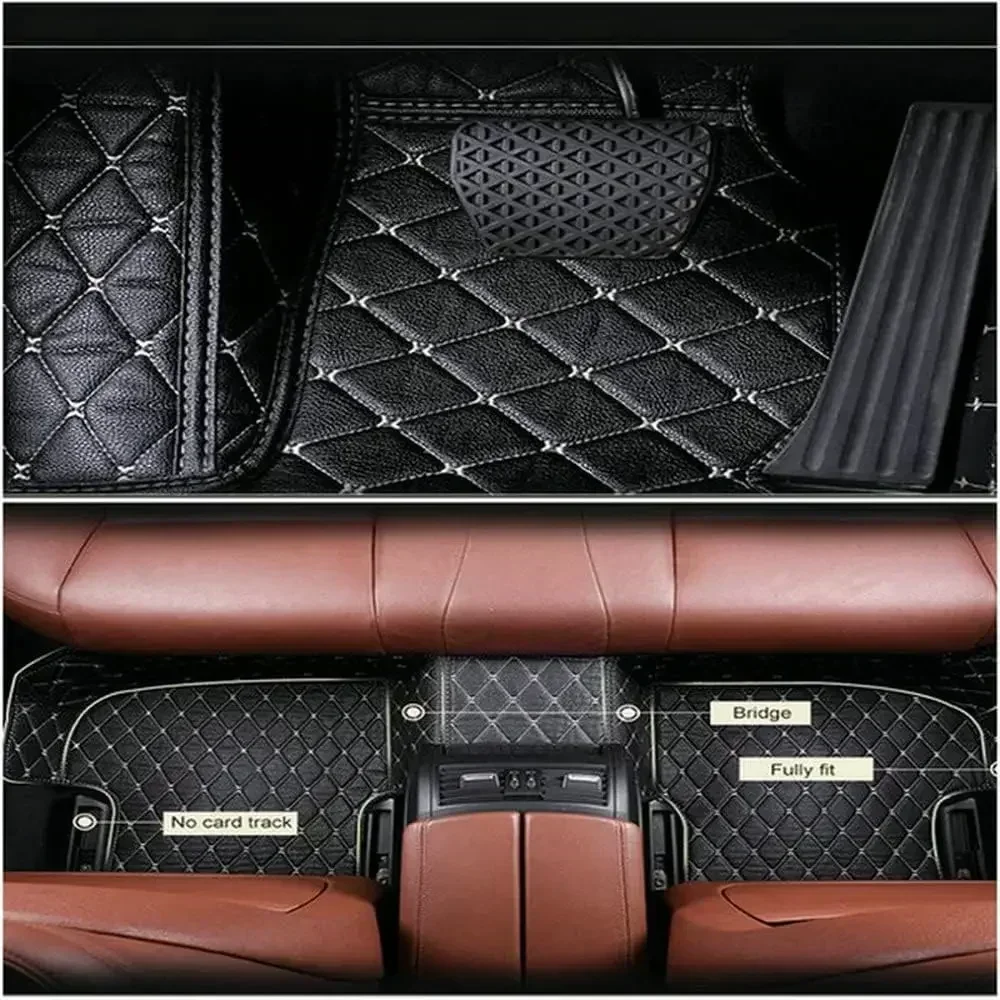 KELCSEECS Tappetini Auto TPE Per Nissan Murano 2024-2018 (2017.5) – Set Completo 4 Pezzi, Antiscivolo, Impermeabili, Facili Da Pulire