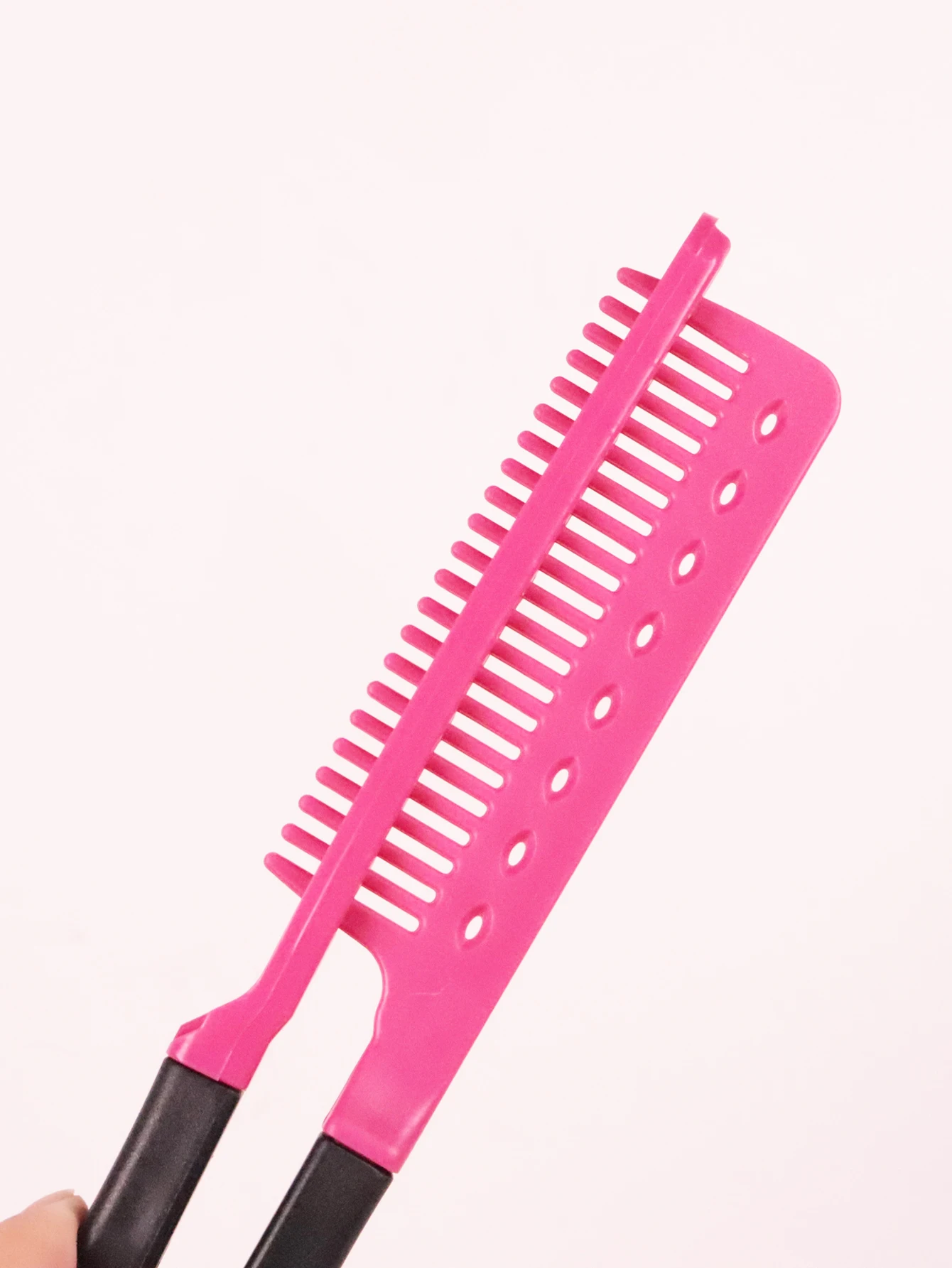 V shaped Folding Straight Comb Flat Comb Hair Clip Tool Barber Accessories Hair Special for real hair wigs 1piece