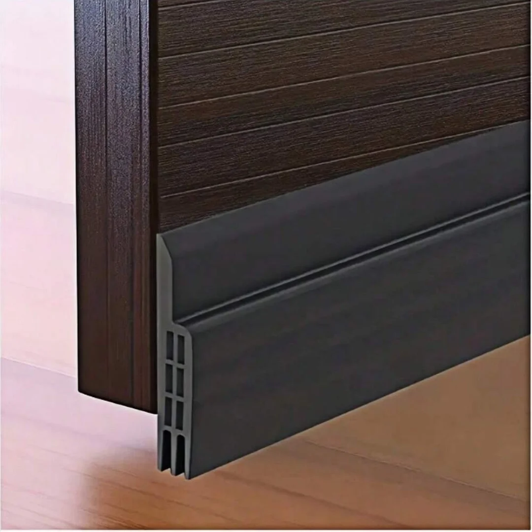 1m Door Bottom Seal Strip - Under Door Weatherstrip & Draft Stopper Seal