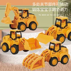 Jouet en plastique moulé sous pression, véhicule de Construction, pelle, jouet de garçon, vente en gros 