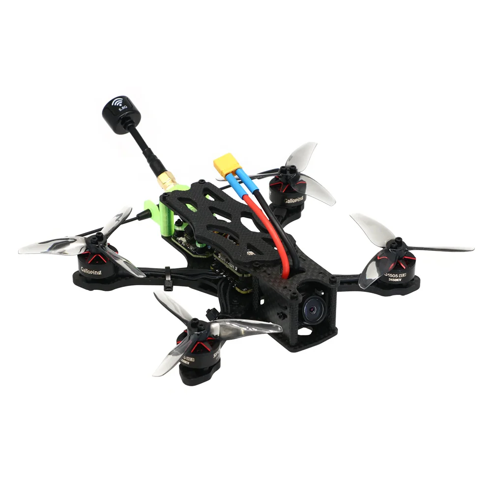 Drone FPV Apex3 3 pouces PNP/ELRS 915Mhz - 176g, 4-6S, 3450KV