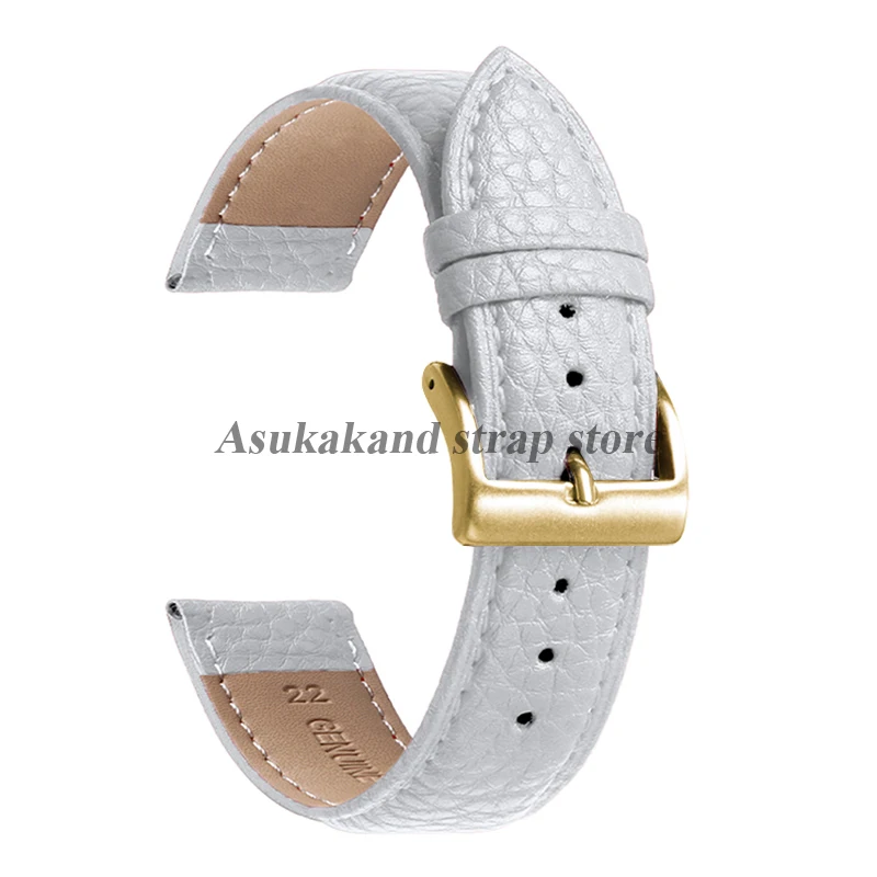 Luxurious Handmade Genuine Calfskin Leather Watch Band – Universal Soft Strap