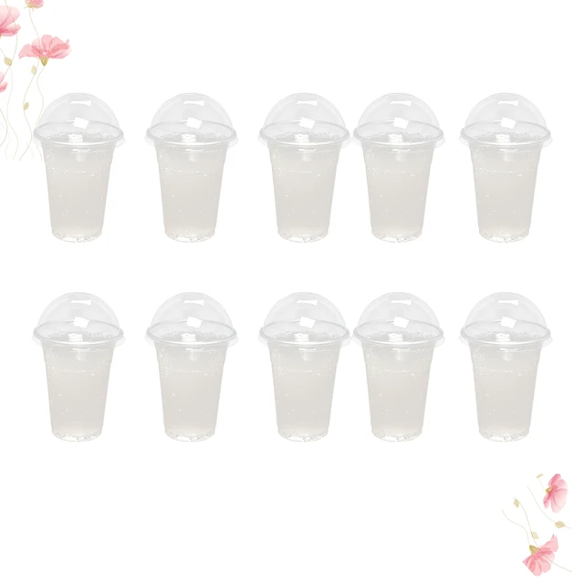 Transparent Plastic Coffee Cups  Transparent Plastic Cups 500ml - 50pcs  High Quality - Aliexpress