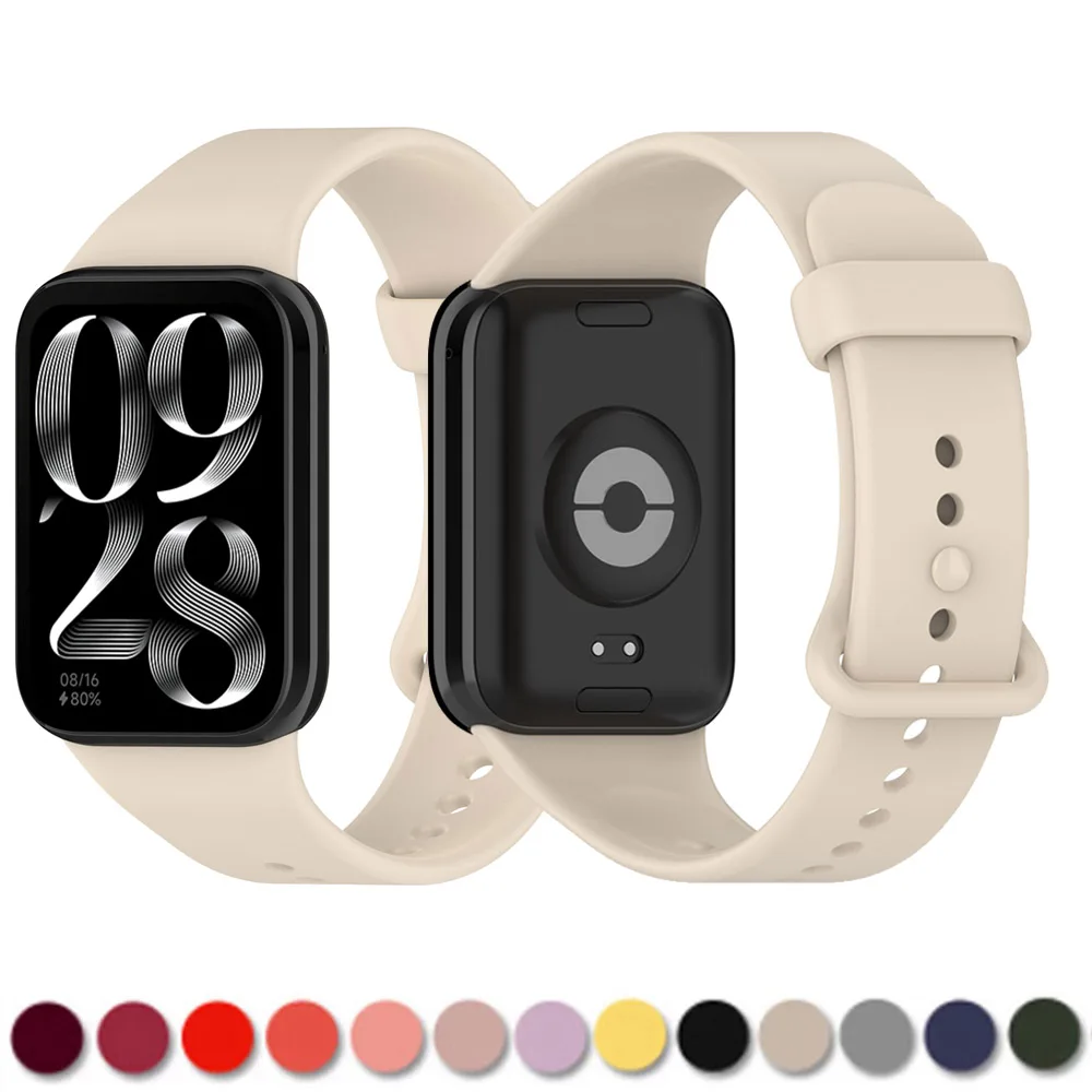 Official Silicone Band for Smart Watch - Durable Replacement Strap, Elegant Design