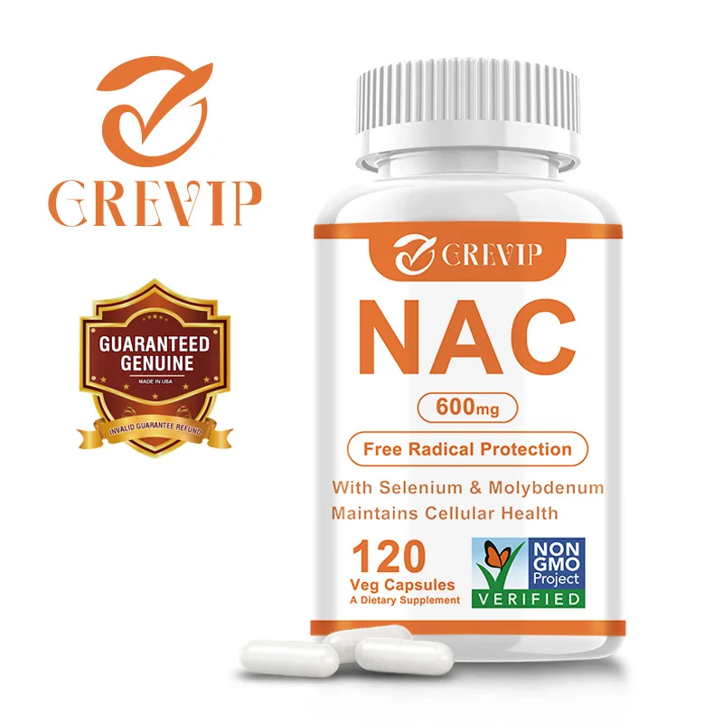 NAC (N-Acetyl Cysteine) 600 Mg-Protects Against Free Radicals and Maintains Cellular Health