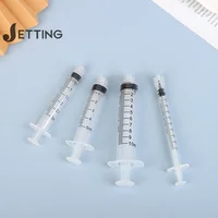 10pcs Luer Lock Syringes 1/2/3/5/10/20/30/5/100ml Plastic Syringe Nutrient Syringe Tools Sampler Measure Tool Parts 1