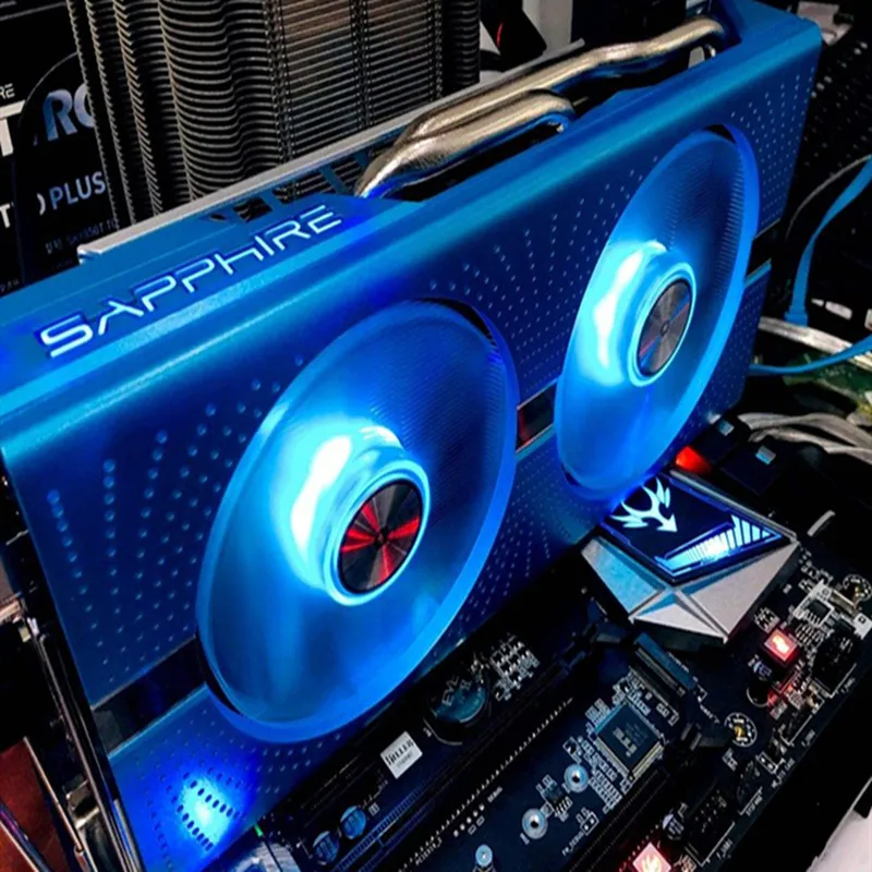 SAPPHIRE RX 580 8G NiTRO+ GAMING Video Cards Radeon RX 580 8G Graphic Card RGB