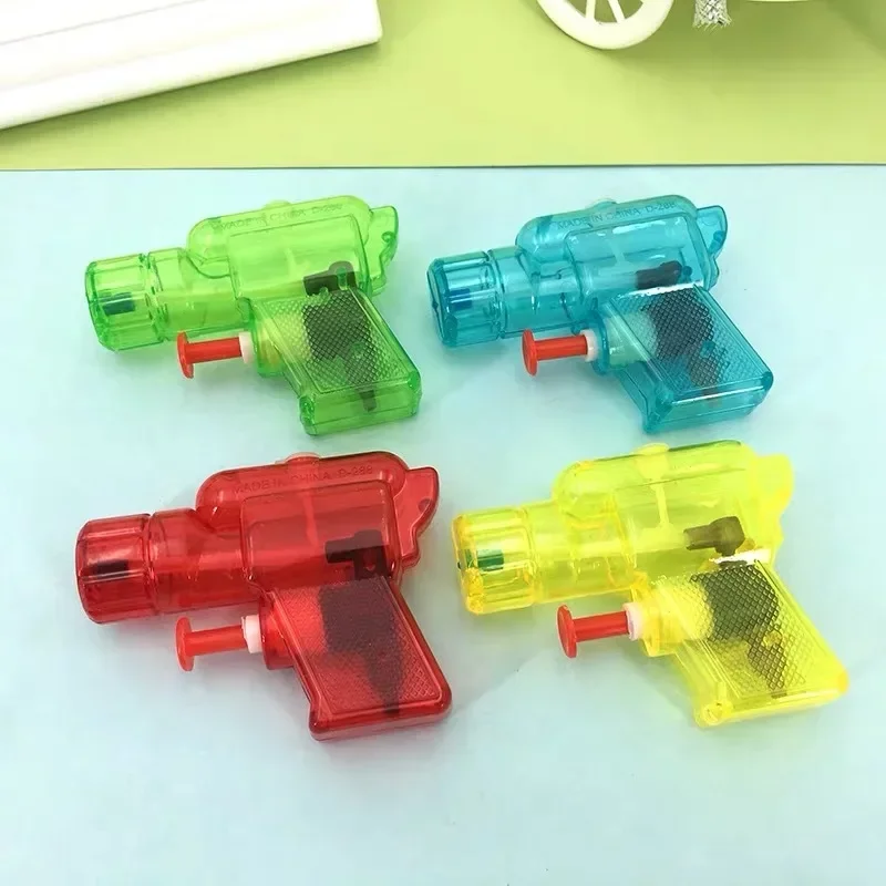 Mini Colorful Squirt Water Guns Toys For Kids Summer Outdoor Water Games Pool Beach Toys Plastic Gun