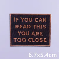 Punk Funny Iron-On Embroidery Patches for Clothing – Rock Biker Hippie Sew or Stick Appliques - Image 4