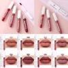 Sexy Long Lasting Velvet Matte Lip Gloss Liquid Lipstick Lip Makeup Women Beauty Red Nonstick Cup Waterproof Lip Gloss 5