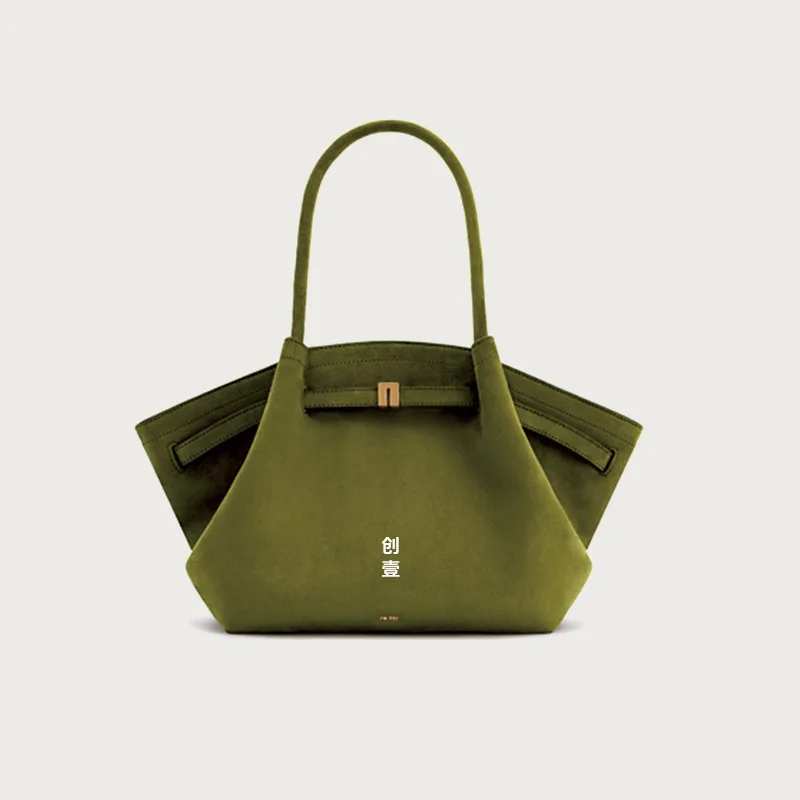 Autumn and Winter Deerskin Velvet Underarm Bag Women's Large Capacity Vintage Tote Bag Fashion All-Matching Female Commuter