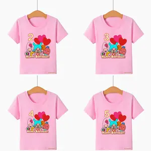 Girls/boys Game Toca Boca And Gacha Life World Cartoon Graphic Printed  T-shirt Kids Comfy Versatile Summer Short Sleeved Clothes - Family Matching  Outfits - AliExpress