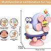 Baby Toy Montessori Inspired Dining Table Sucker Rotation High Chair Toy Suction Cups Spinner for Baby Toddler and Newborn Gifts 6