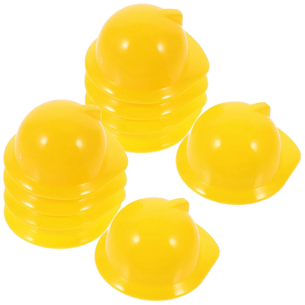 

Miniature Safety Model Mini Construction Hats Pet Hat Decors For Doll Construction Hat Safety Party Decor