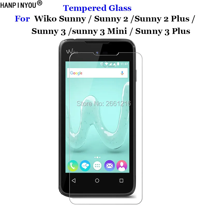 Per Wiko Sunny 2 3 Plus Sunny2 Sunny3 Sunny 3 Mini Sunny 3 Plus Vetro Temperato 9H 2.5D Pellicola Protettiva Per Schermo Premium
