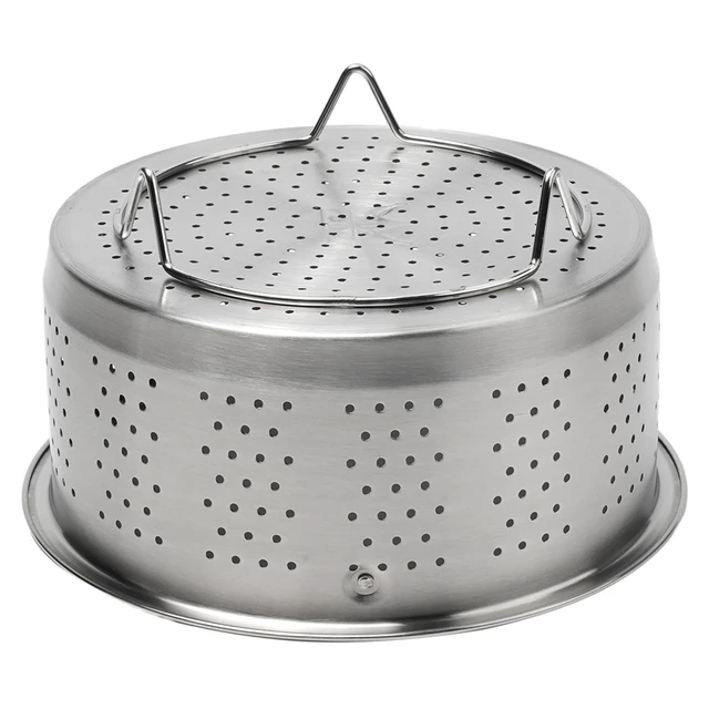 Steamer Basket Insert Pot Steaming Rack Stainless Steel Dim Sum Steam  Vegetable Cooking Metal Stand Pan Bun Pressure Cooker - AliExpress