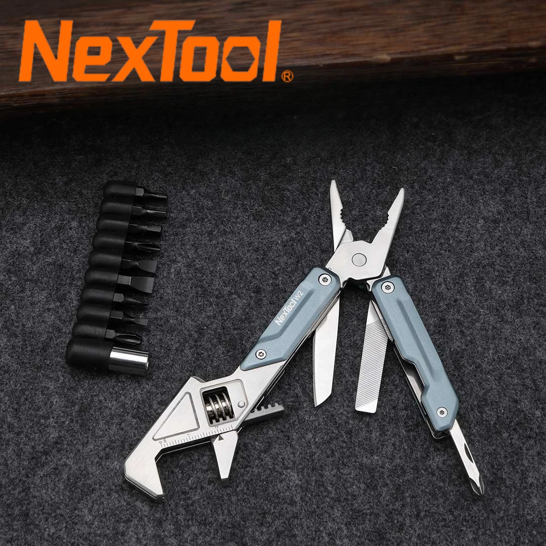 NexTool8In1EDCAdjustableWrenchW2MultitoolPocketToolsKit