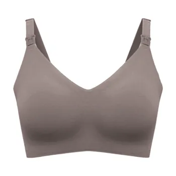 Maternity Bras Wirefree Nursing Bra Pregnancy Clothes Prevent Sagging Breastfeeding Women's Breathable Bra Bralette Underwear 4